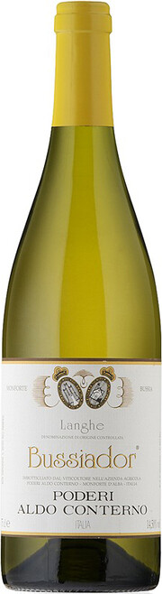 In the photo image Langhe Chardonnay DOC Bussiador, 2006, 0.75 L