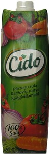 Сок Cido Vegetable juice, 1 л