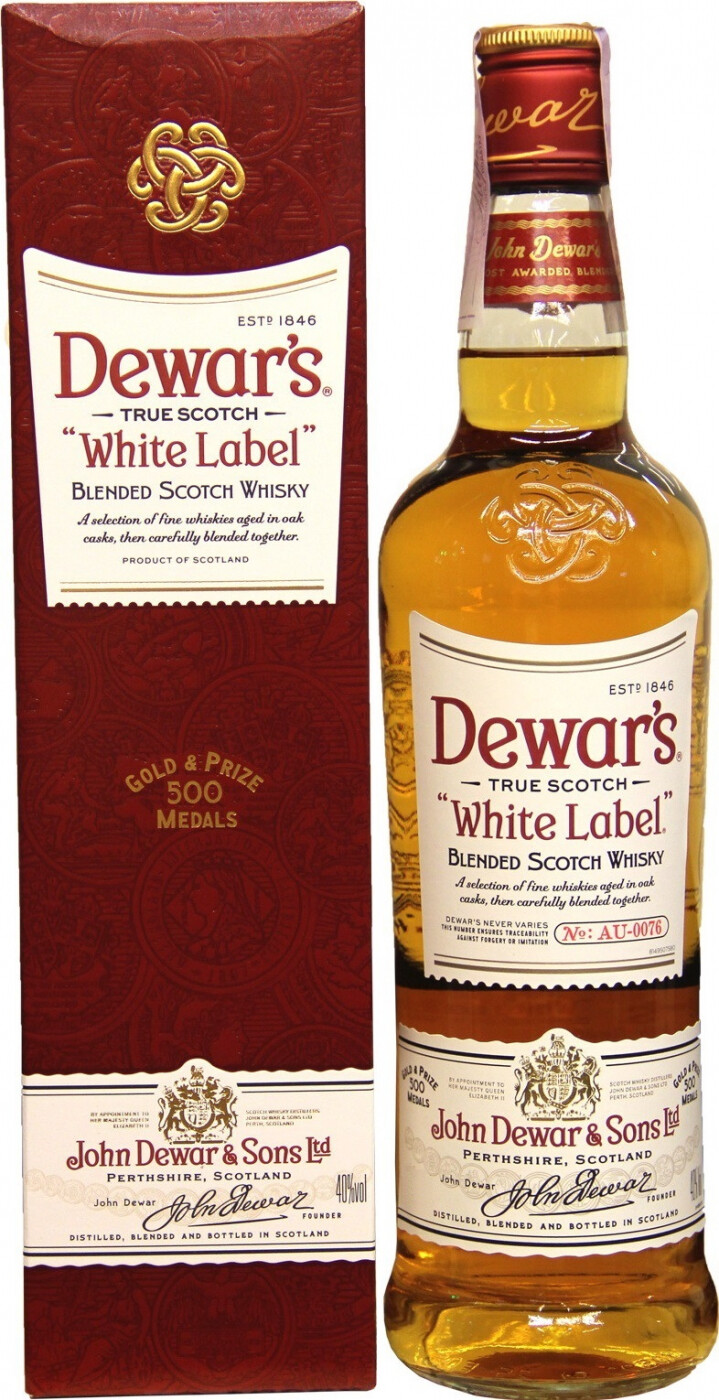 Виски деварс. Dewars Blended Scotch White Label. Виски Dewar's White Label 40% 0,7 л. Дюарс Уайт лейбл. Dewars 