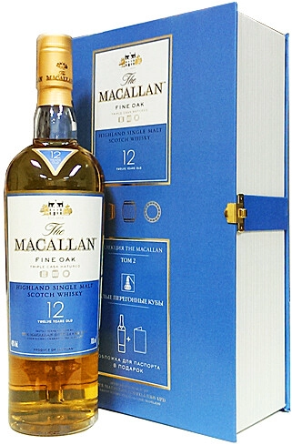 Виски Macallan Fine Oak 12 Years Old, gift box (book), 0.7 л