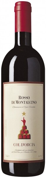In the photo image Col dOrcia, Rosso di Montalcino DOC  (Col DOrcia), 2007, 0.375 L
