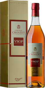 Cognac Croizet VSOP, AOC, gift box, 700 ml Croizet VSOP, AOC, gift