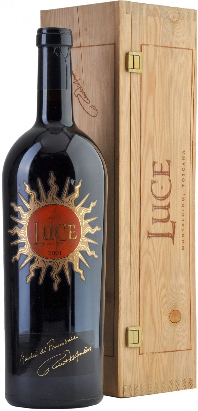 Wine Luce, 2001, wooden box, 6000 ml Luce, 2001, wooden box 