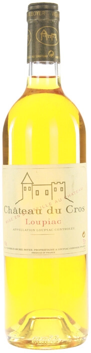 Wine Chateau du Cros, Loupiac AOC, 2006, 750 ml Chateau du Cros