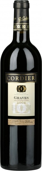 In the photo image Graves Rouge AOC “Collection Privee”, 2004, 0.75 L