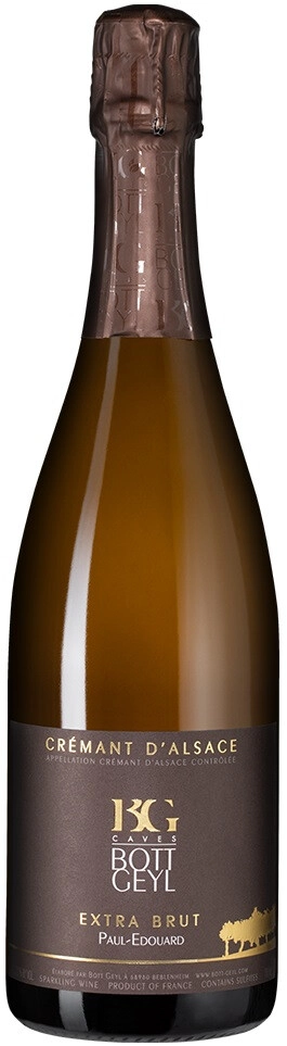 Sparkling wine Bott-Geyl, Paul-Edouard Extra Brut, Cremant d'Alsace АОC,  750 ml Bott-Geyl, Paul-Edouard Extra Brut, Cremant d'Alsace АОC – price,  reviews