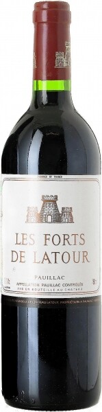 In the photo image Les Forts De Latour (Pauillac) AOC 1995, 0.75 L