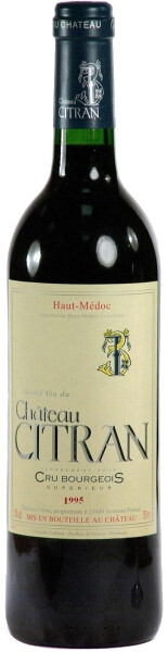 In the photo image Chateau Citran Haut-Medoc AOC Cru Bourgeois, 1995, 0.75 L