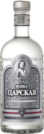 На фото изображение Царская Оригинальная, объемом 0.7 литра (Tsarskaja Original 0.7 L)