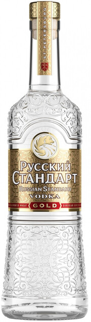 In the photo image Russian Standard Gold, 1 L