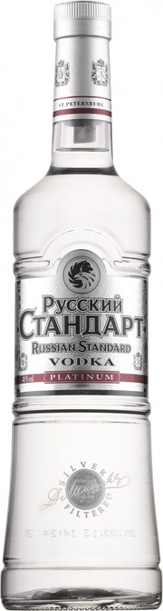In the photo image Russian Standard Platinum, 3 L
