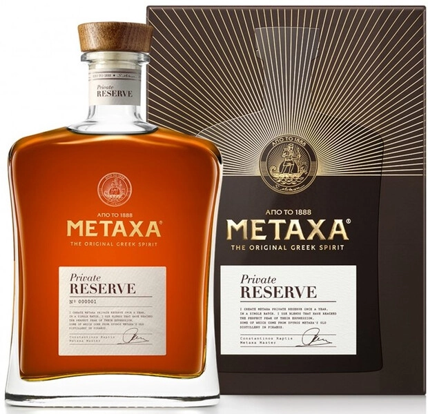 Бренди Metaxa Private Reserve, gift в подарочной коробке, 0.7 л