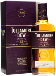 Tullamore Dew 12 years, gift box, 0.7 л