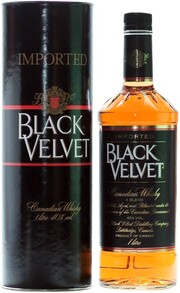 In the photo image Black Velvet, in box, 1 L