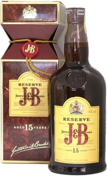 Виски J&B Reserve, в подарочной коробке, 0.7 л — купить виски Джей