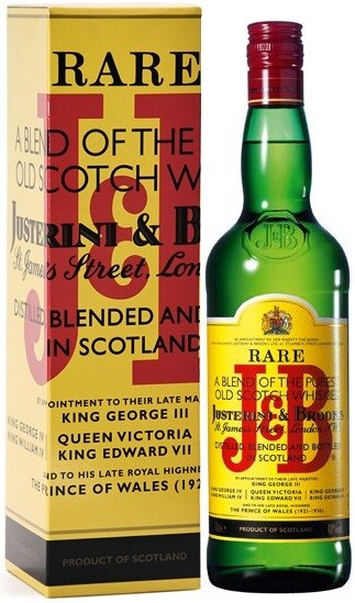 Whisky J&B Rare, gift box, 700 ml J&B Rare, gift box – price, reviews