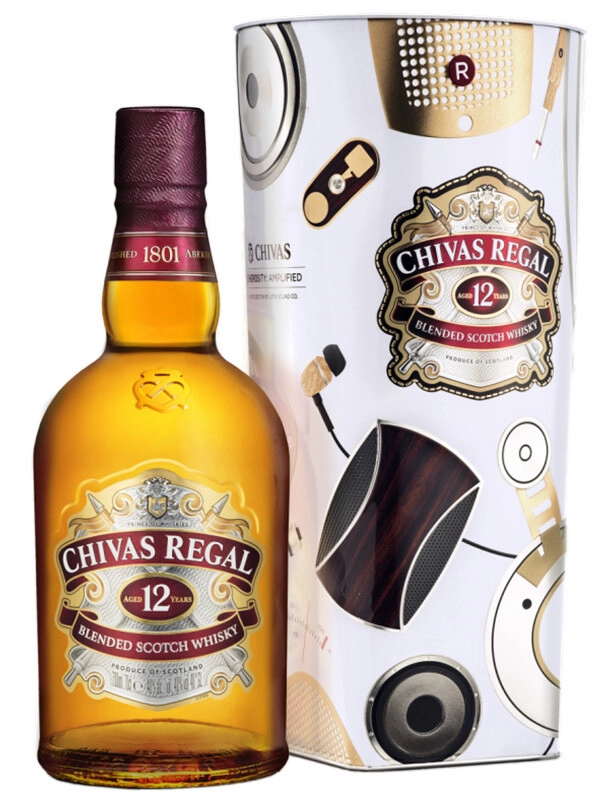 Whisky Chivas Regal 12 years old, metal box, 700 ml Chivas Regal 12 years  old, metal box – price, reviews