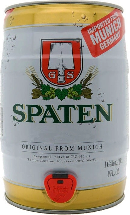 Beer Spaten, Munchen Hell, ml Spaten, Hell, price, – mini keg keg, 5000 Munchen reviews mini