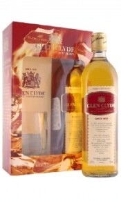 Виски Glen Clyde 3 Years Old, gift box and glass, 0.7 л
