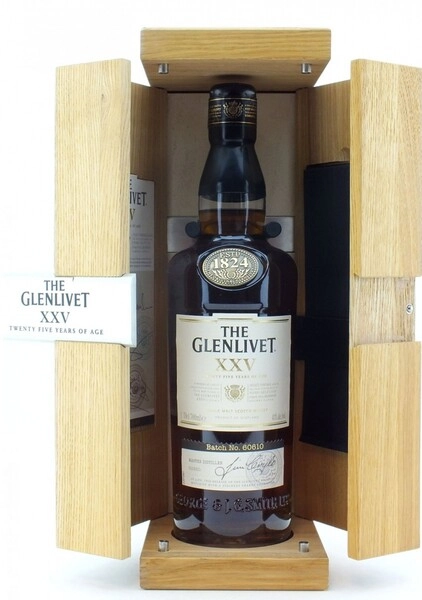Виски «The Glenlivet» 25 Years Old, в деревянной коробке, 0.7 л