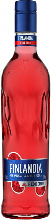 На фото изображение Finlandia Redberry, 0.7 L (Финляндия Клюква красная объемом 0.7 литра)