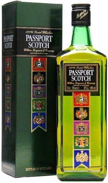 Whisky Passport Scotch, gift box, 700 ml Passport Scotch, gift box