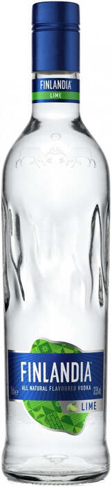 На фото изображение Finlandia Lime, 0.7 L (Финляндия Лайм объемом 0.7 литра)