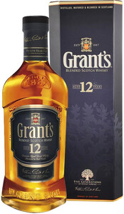 Grants 12 years old, gift box, 0.75 л