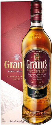 In the photo image Grants Family Reserve, gift box, 0.75 L