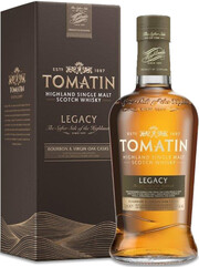 Tomatin, Legacy, gift box, 0.7 л