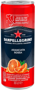 S. Pellegrino Aranciata Rossa, in can, 0.33 L