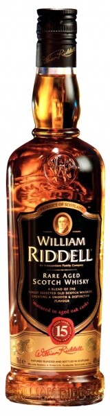 In the photo image William Riddell 15 Years Old, 0.7 L