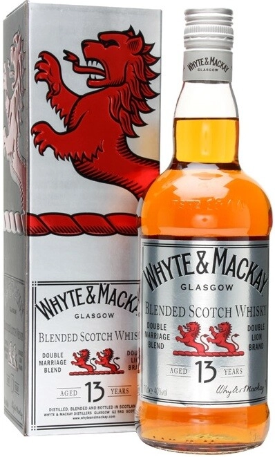 Whisky Whyte & Mackay The Thirteen, 13 Years Old, gift box, 700 ml