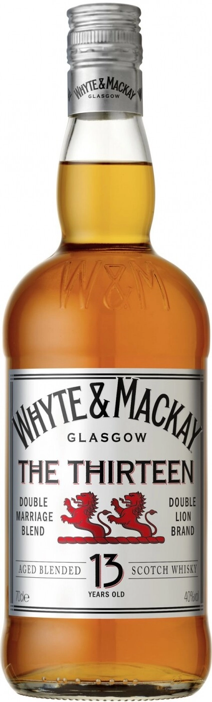 ウイスキー Whyte & Mackay The Thirteen Whisky Whyte & Mackay The Thirteen, 13 Years Old, gift box, 700 ml