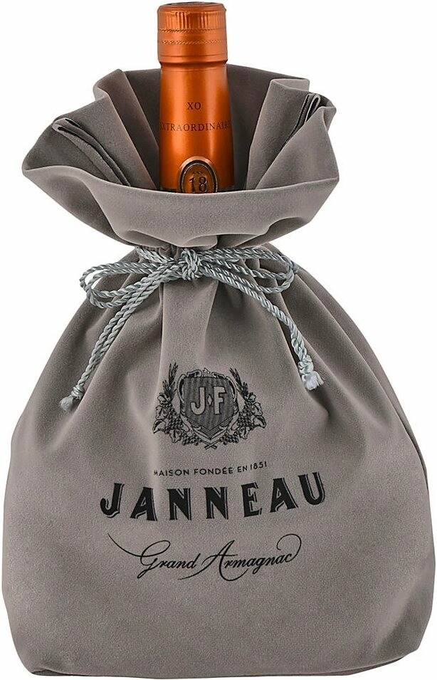 Armagnac Janneau, Extraordinaire XO, 18 ans, metal box, 700 ml