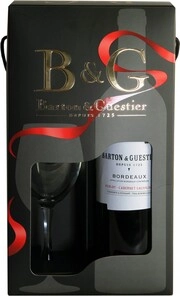 Barton & Guestier, Passeport Bordeaux Rouge, gift box with glass
