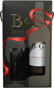 Barton & Guestier, Reserve Chardonnay, Pays dOc IGP, gift box with glass