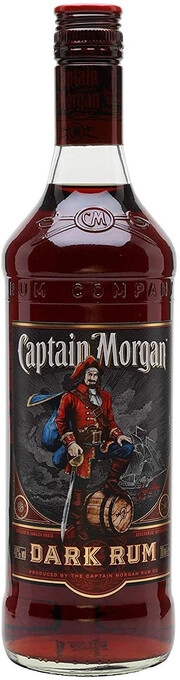 In the photo image Captain Morgan Dark, 0.7 L