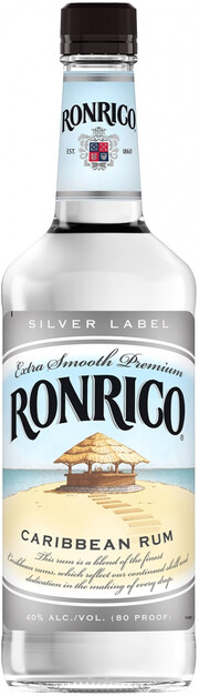 In the photo image Ronrico Silver Label, 0.7 L