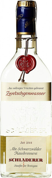 In the photo image Schladerer, Zwetschgenwasser, 0.7 L