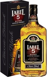 Finest Blended Scotch Whisky Label 5, gift box, 0.7 л