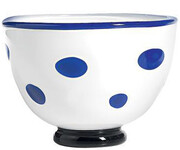 Zafferano Bon Bon, Bowl White/Blue, 0.65 L