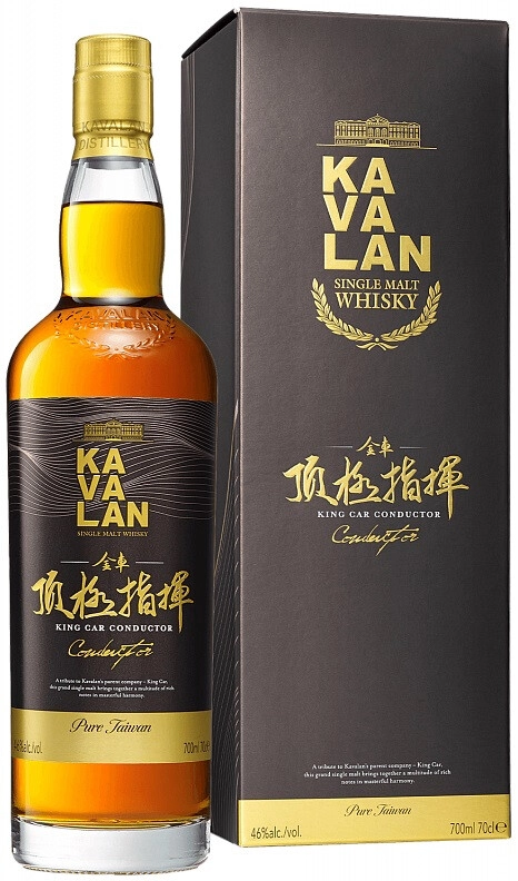Whisky Kavalan, King Car Conductor, gift box, 700 ml Kavalan, King