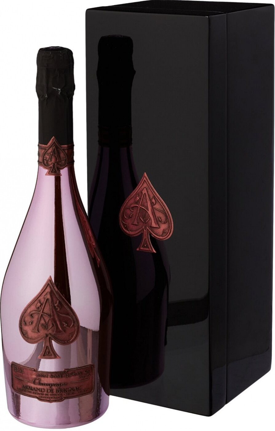Champagne Brut Rosé (750 ml. gift box set) - Armand de Brignac