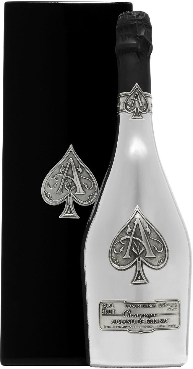 Armand de Brignac : Ace of Spades Silver Blanc de Blancs