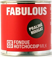 CHCO, Chocolate fondue Praline & Nougat, milk, 250 g