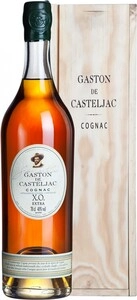 Gaston de Casteljac XO Extra, Cognac AOC, wooden box, 0.7 л