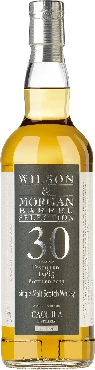 Whisky Wilson & Morgan, Caol Ila 30 Years Old, 1983, wooden box