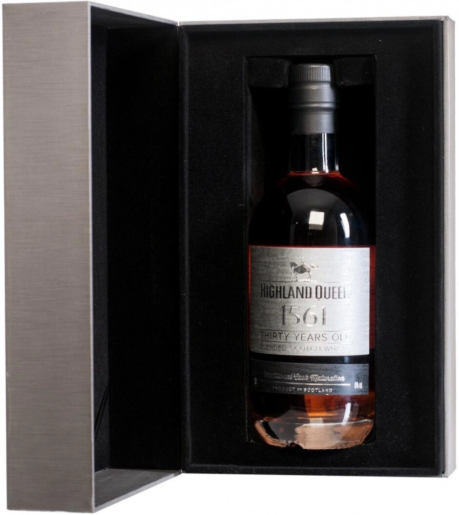 Whisky Highland Queen 1561, 30 Years Old, gift box, 700 ml