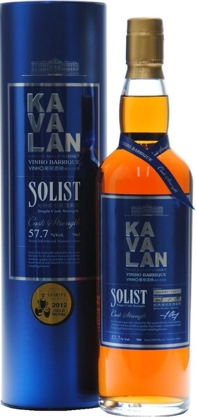 Виски Kavalan, «Solist» Vinho Barrique, в тубе, 0.7 л — купить